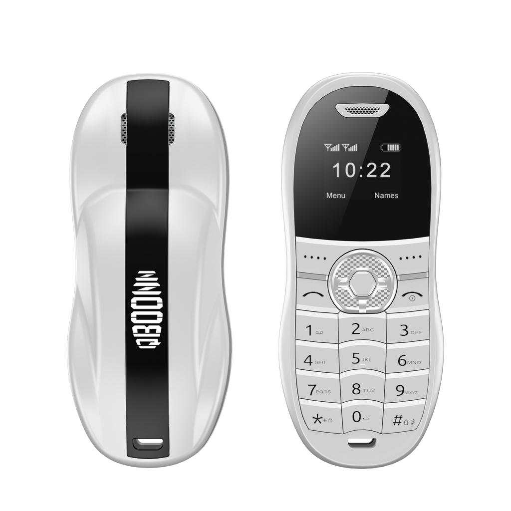 SERVO X18 Car Style Mini Mobile Phone Magic Voice Blacklist Call Recording Bluetooth Dial 2G Super Small Cellphone 2 SIM Standby