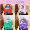 Stitch Kinderrugzak Cartoon Nylon Ademende Schooltas Voor Peuters