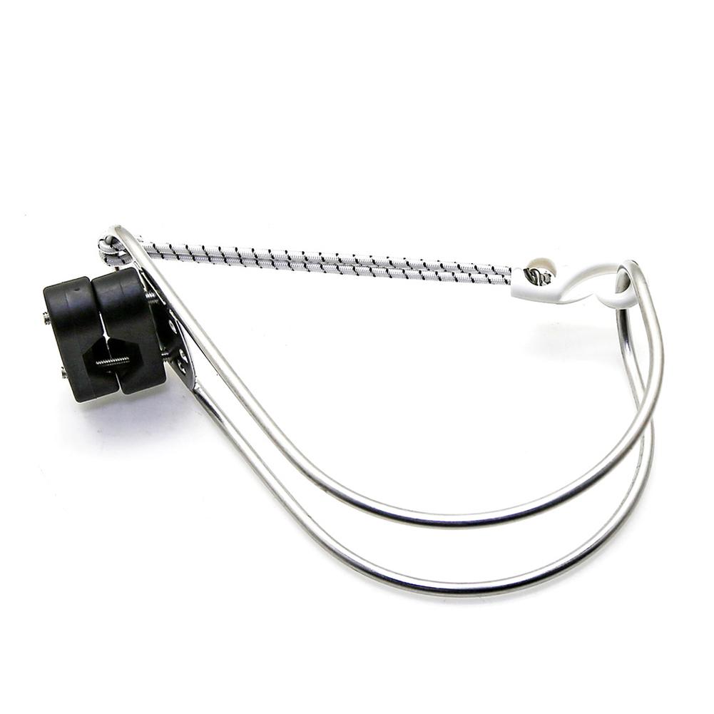 Boat Marine Lifebuoy Ring Horseshoe Bracket Hardware Boat Life Buoy Holder Adjustable Swimming Ring Brackets Rustproof for Yacht