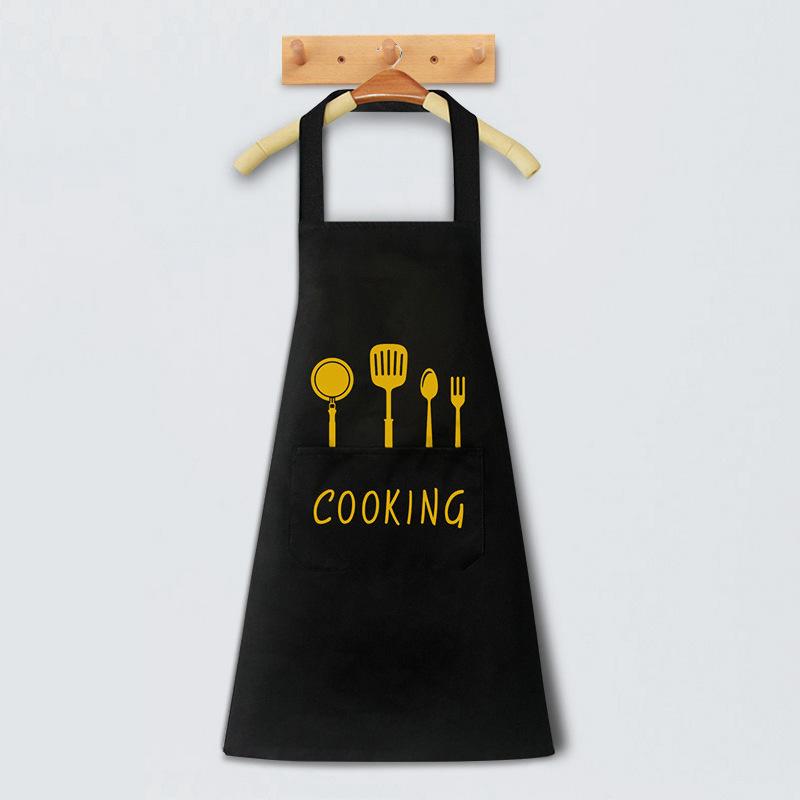 Super Waterproof & Oil-proof Kitchen Apron for Men & Women – Stylish Waist Apron