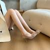 Fashion Wedding Shoes Female Xiuhe Wedding Dress Low Heel Two Wear New Bride Not Tired High Heel Crystal Shoes
