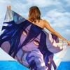 Gamer Albedo Anime Sexy Girls Microfiber Printed Beach Towel Mountain Climbing Yoga Beach Swimming Running Absorbent Soft Towel