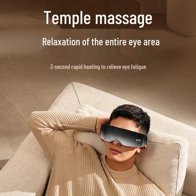 SKG K5 Smart Eye Massager with Heat and Bluetooth Music