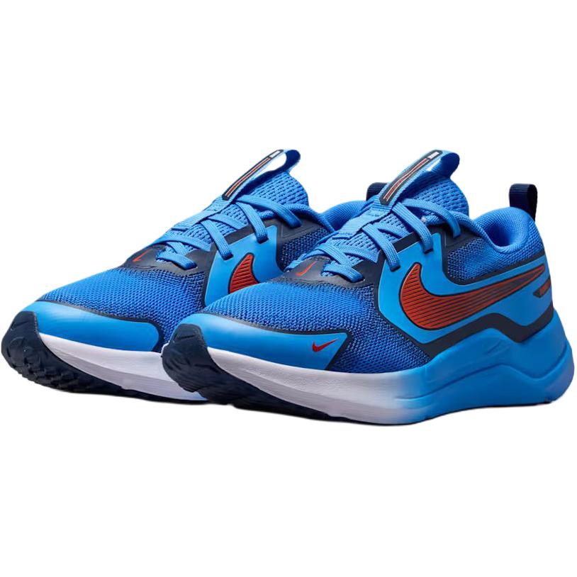 Nike Cosmic Runner Comfortable Breathable Low-Top Kids Running Shoes Kids sneaker Crystal-Blue IQ9861-400
