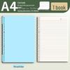 Morandi Colors Detachable Coil Notebook - B5, A4, A5 - Student-Friendly, High-Quality Loose-Leaf Design
