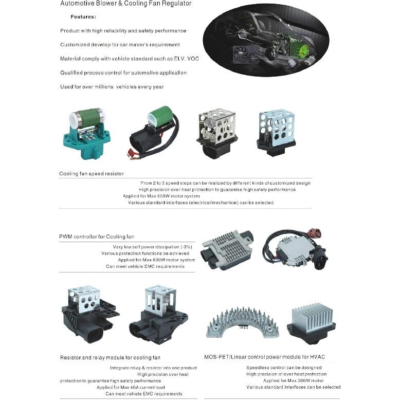 Auto Temp Control Blower Motor Resistor Compatible with ARMADA FRONTIER PATHFINDER QUEST TITAN XTERRA EQUATOR QX56 27151ZM70A 27151ZQ00A 27151ZT00A