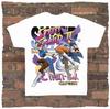 Classic Action Game Arcade Short Sleeve Printed Cotton T-Shirt Vintage High Street Top Casual Loose Streetwear Unisex