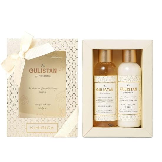 Kimirica Valentines Gift Box The Gulistan Duo Bath Kit For Women's & Men's|Luxury Self Care Kit For Wife, Husband, Girlfriend & Boyfriend|Set of 2