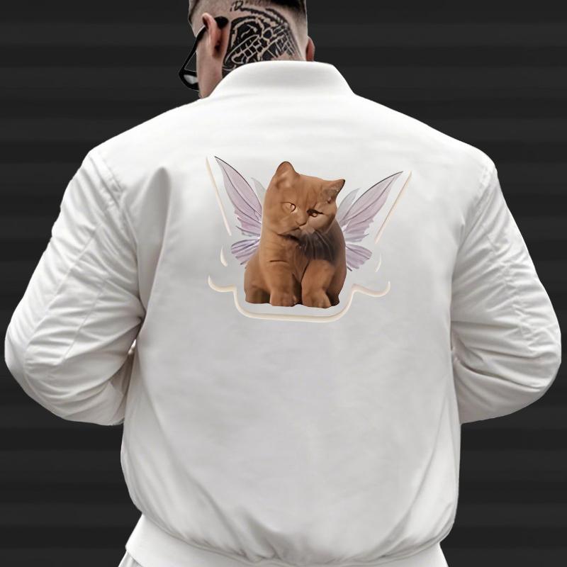 

Unique Print for Streetwear Looks: Men s Printed Baseball Coat XXL