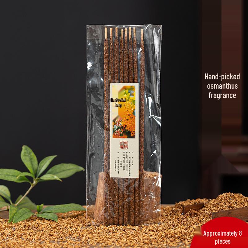 **Bestseller: Argentine Rose, Lavender, Jasmine & Osmanthus Hand-Rolled Incense**