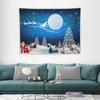 Christmas Tree Winter Santa Claus Wall Hanging Tapestry Christmas Wall Hanging Tree Wall Hanging Gorgeous Christmas Tree Fireplace Gifts