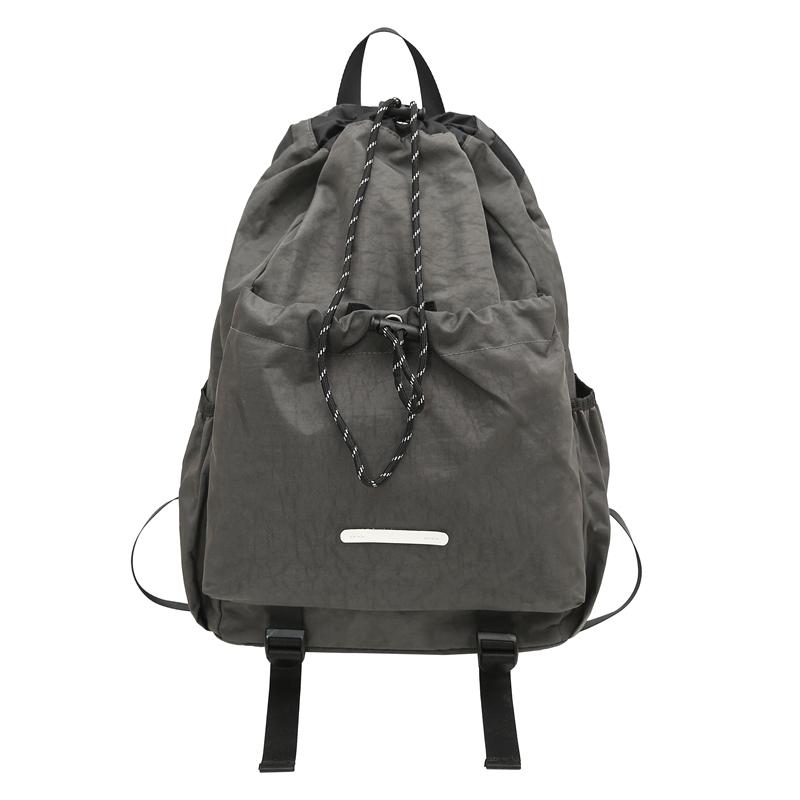 Drawstring Backpack Student Schoolbag Unisex Travel Outdoor Backpack