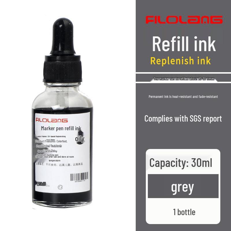 Feloran MK-79 Oil-Based Quick-Dry Industrial Waterproof High-Temperature Round/Oblique Tip Marker