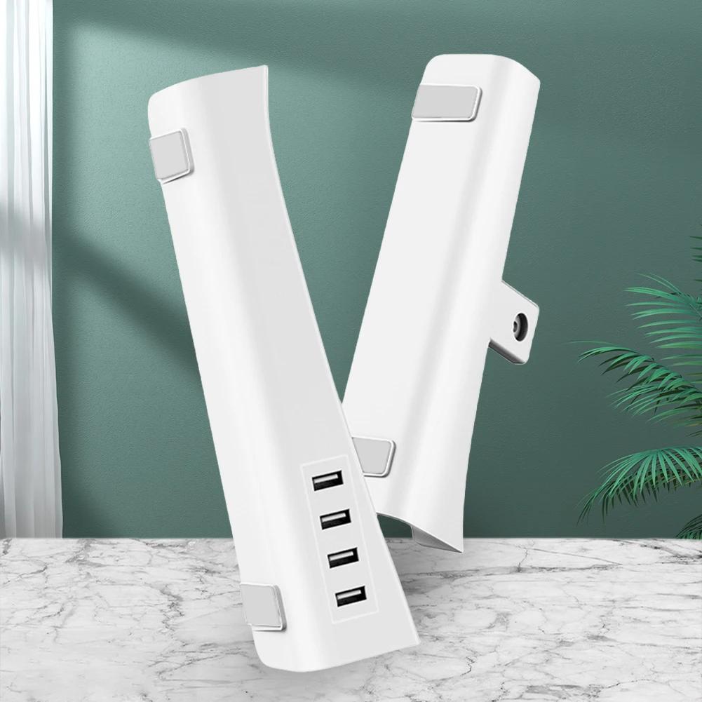 Pro PS5 Slim Holder Horizontální držák stojanu s nabíjecím portem Type-C & 4 Date Transfer USB 2.0 Hub Base pro Playstation 5 Slim