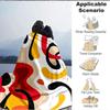 1pc Abstract Art Print Blanket Warm,Perfect for Camping And Travel, Making It a Great Gift for Any Season yy250904176