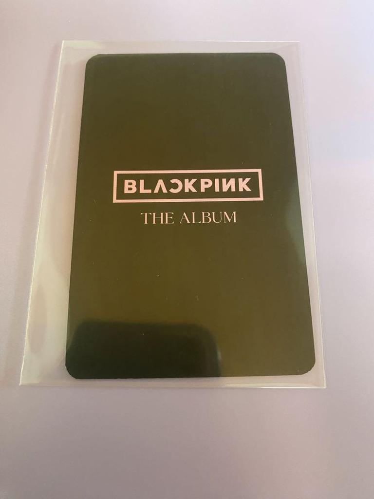 [USED] BLACKPINK THE ALBUM Jennie Trading Card