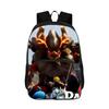 Zaino con Stampa 3D Gioco Palworld per Ragazzi e Ragazze, Zaini Scolastici Casual in Nylon Resistente all'Usura e Impermeabili, Zaini con Disegni Cartoon Giocosi