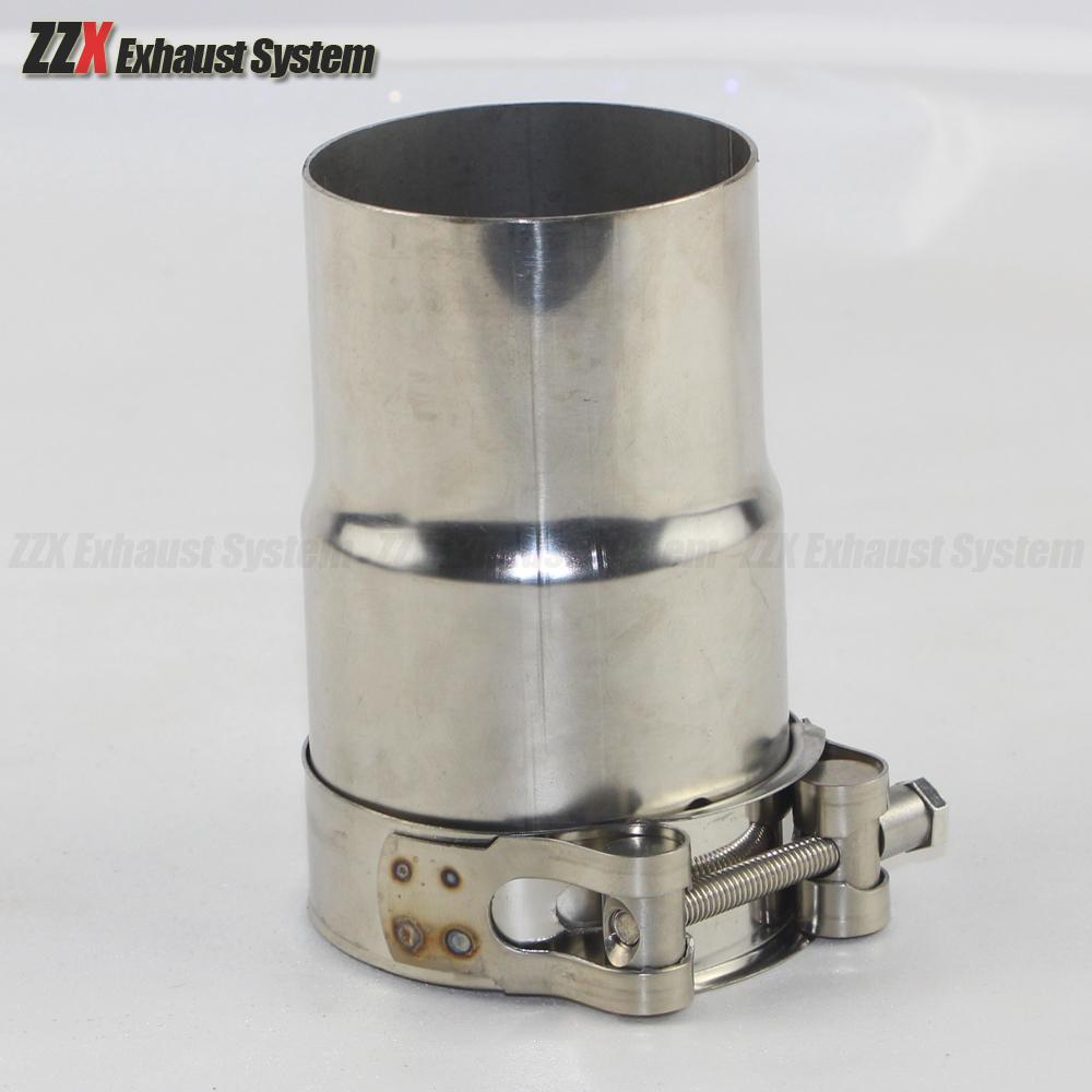 Automobile motorcycle exhaust pipe adapter Exhaust pipe reducer connector 304 stainless steel