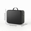 Hard Sided Case with Handle Sheltering Accessory Organizer Zipper Portable for