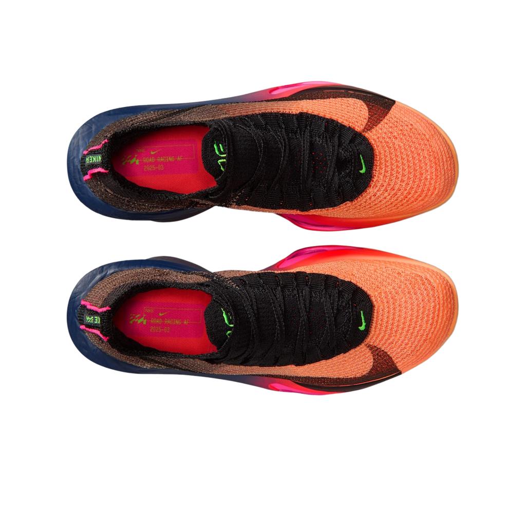 Nike Alphafly 3 Orange Pulse Dámské tenisky Fialovo-Dynastická Elektricky Zelená Černá IO9559-800