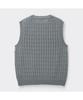 Keoseuuteommellou Gray Knit Vest Cwwam26401Gyx