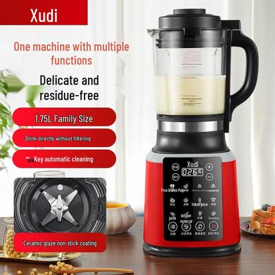 Geautomatiseerde Muurbrekende Keukenmachine & Sojamelk Maker met Intelligente Verwarming, Antiaanbakbodem, & Multifunctionele Sapcentrifuge/Blender
