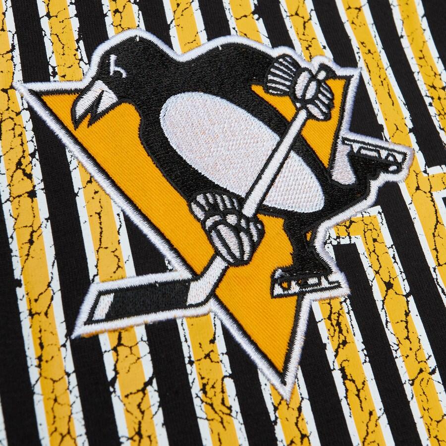 Mitchell & Ness x NHL Pittsburgh Penguins Team OG Premium T Shirt Men's Black FPHD5524-PPEYYPPPBLCK