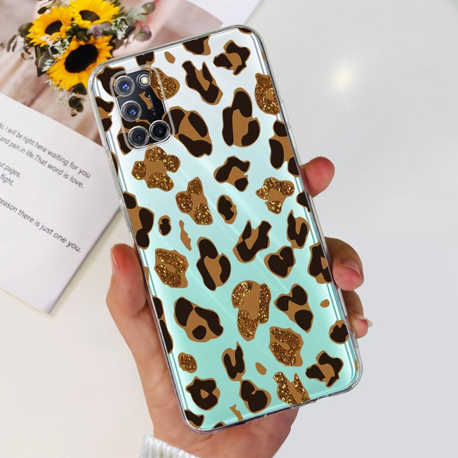 For Oppo A52 A72 A92 Case Cute Fashion Painted Cover Soft Silicone Phone Case For Oppo A92 A 52 72 OppoA52 OppoA72 Fundas Bumper