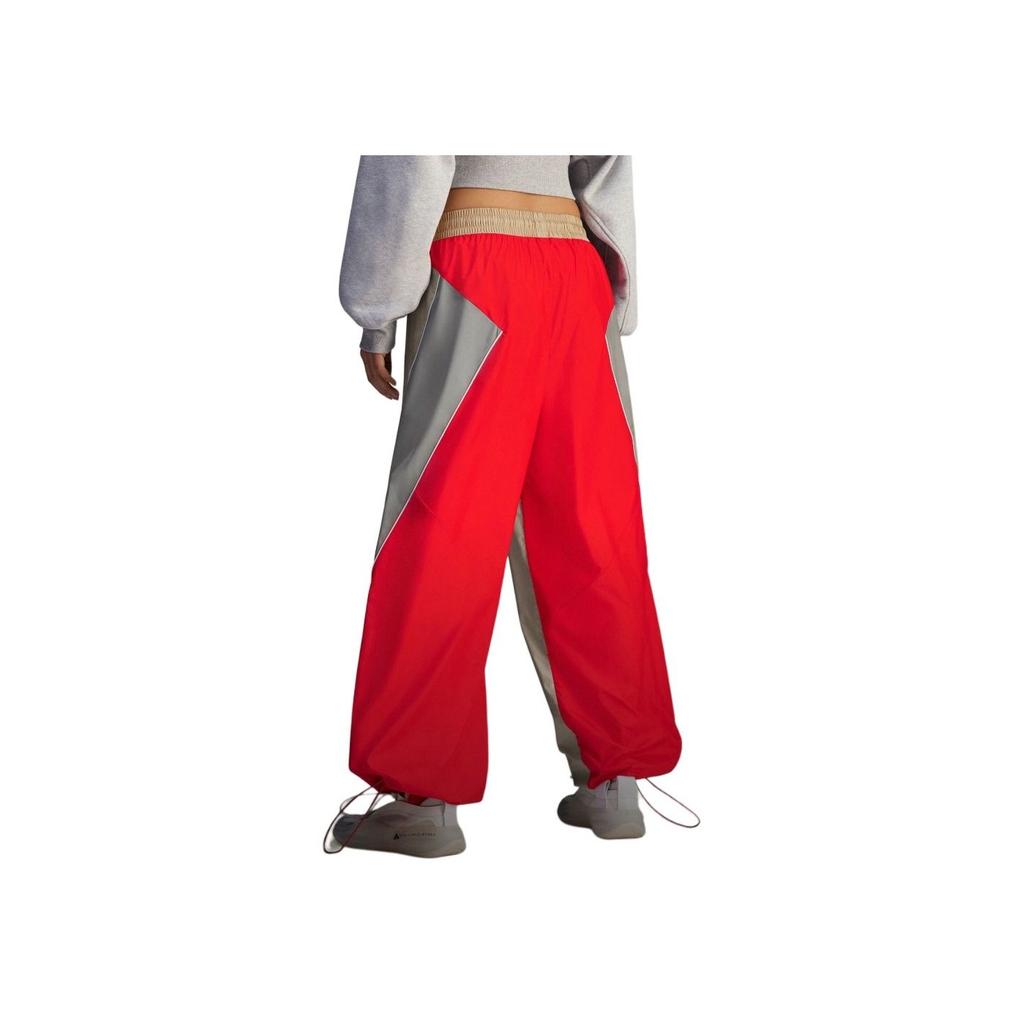 adidas X Stella McCartney Collaboration Fashion Simple Versatile Loose High-Waisted Knitted Sports Pants Women Bottoms Desert-Yellow JI5135