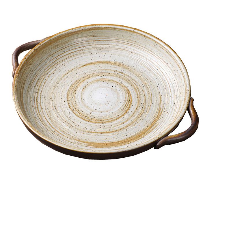 Ceramic Cup Rice Bowl Set, One Person Food, Japanese-Style Household Tableware, Plates, Dishes, Dishes, Retro Western Tableware