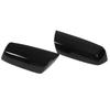 Rear View Mirror Cover Cap Glossy Surface Mirror Decoration Protector Cap Replacement for Silverado 1500 2014‑19 Glossy