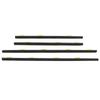 4pcs Weatherstrip Door Seal Belt 72450 SCA E01 Front Rear Outside Window Weatherstrip Belt for CRV 2002‑2006