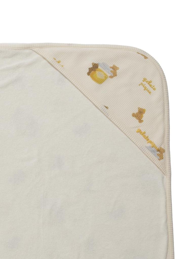 Baby Honey Bear Print Blanket [Gelato Pique]