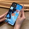 Cartoon Gojo Satoru Characters Phone Case Silicone PC+TPU For For IPhone 11 12 13 14 15 16 Plus Pro Max Cover