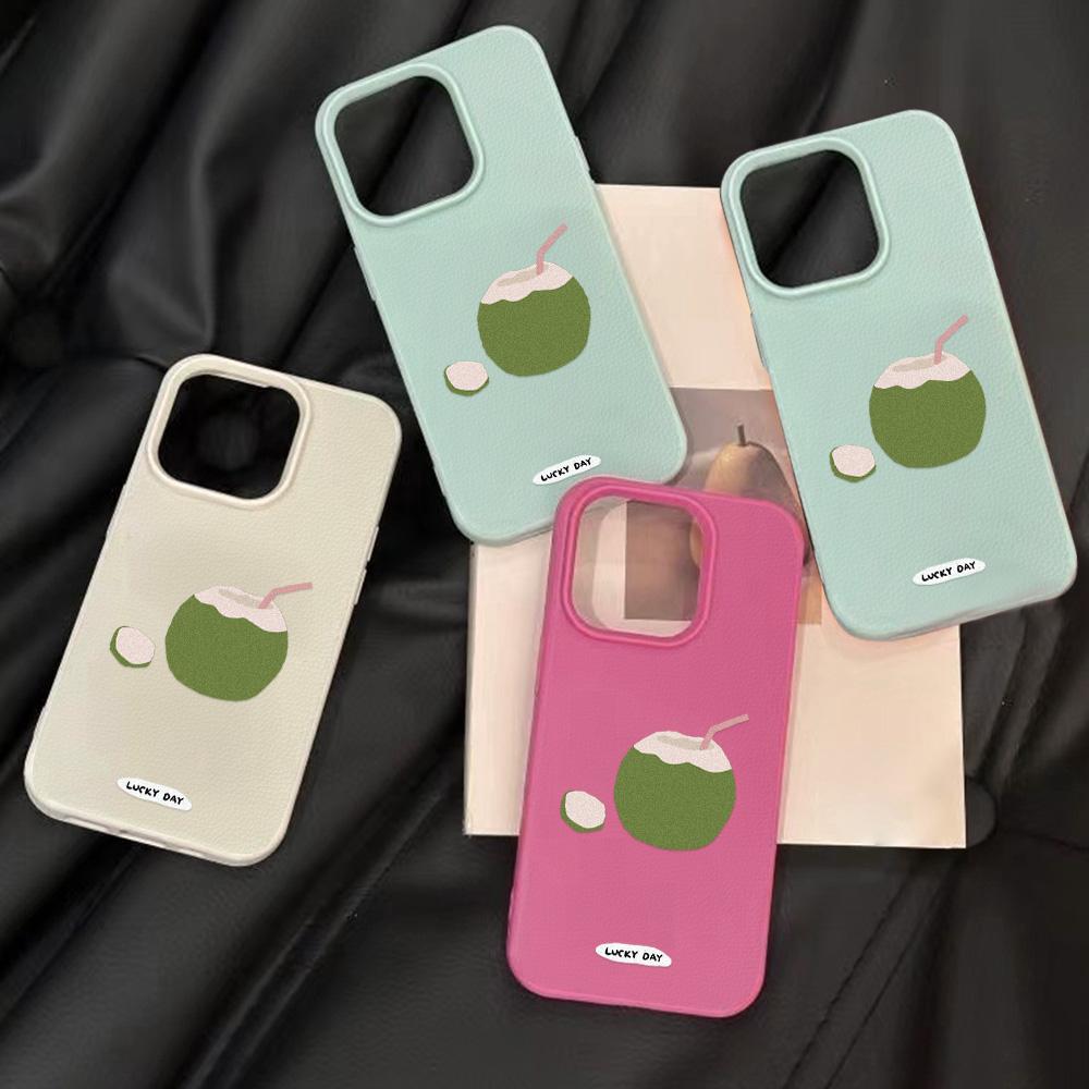 Phone Case for iPhone 11 13 Case iPhone 12 14 15 16 Pro Max 12 Pro 15 Plus Leather Painted Waterproof Drop-proof and Wear-resistant Cartoon