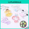 Cute Animal Resin Accessories For Diy Phone Cases And Hair Accessories Cream Gel Material