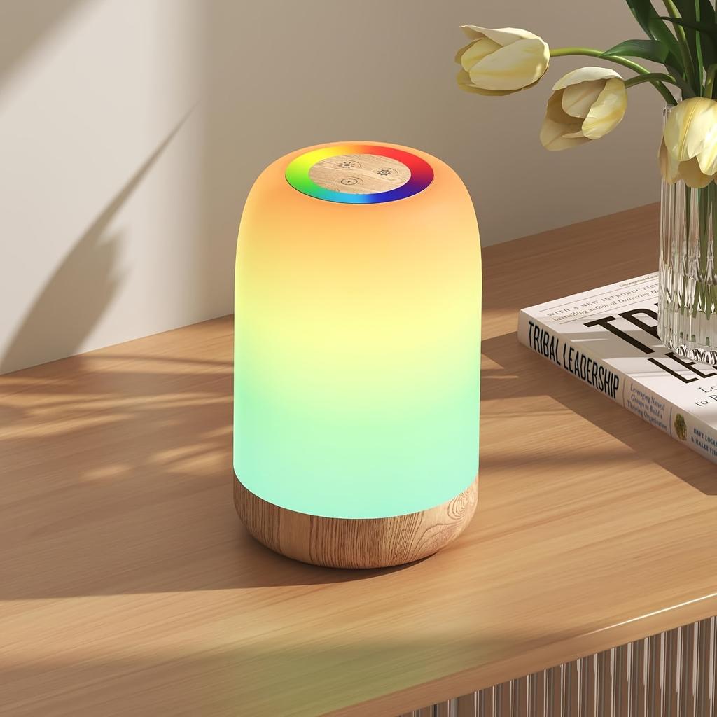 New LED Night Light Bedroom Bedside Ambient Light USB Charging Touch Eye protection Night Light Table Lamp