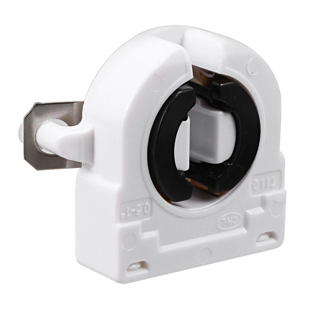 10Pcs Non-Shunted G13 Base Long-Lasting. AC 500V 2A LED Tube Tombstone Lamp Socket  Fluorescent Lamp