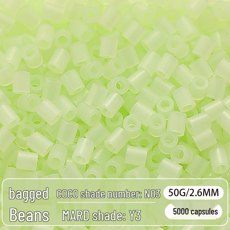 Mard Family Perler Beads P Series Pearlescent Colors 2.6mm Refill Pack - 50g Fused Beads