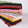 Flocked Bubble Chiffon Scarf Hijabs For Muslim Women Soild Color Breathable Islamic Headscarf Arab Head Scarves