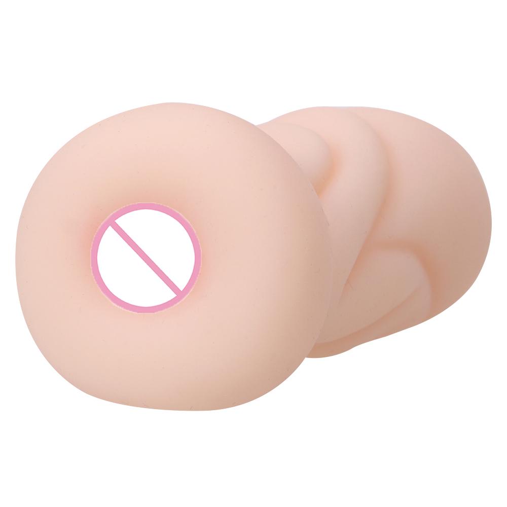 11cm Silicone Male Masturbator Artificial Mouth Anal Vaginal For Men Real Pussy Sex Toys Erotic Goods