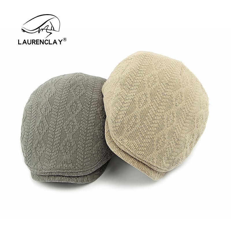 Korean Version of Fashion Knitted Hat Women's Autumn Winter Beret British Retro Literary Cap Casual Forward Hat Men