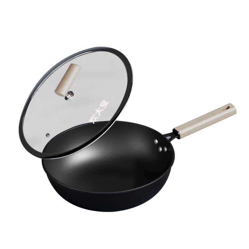 Chui Da Huang 32cm Fine Iron Wok