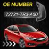 Right Side Rear Pillar Right Molding Trim For 12-15 Honda Civic 72721-TR3-A00 N
