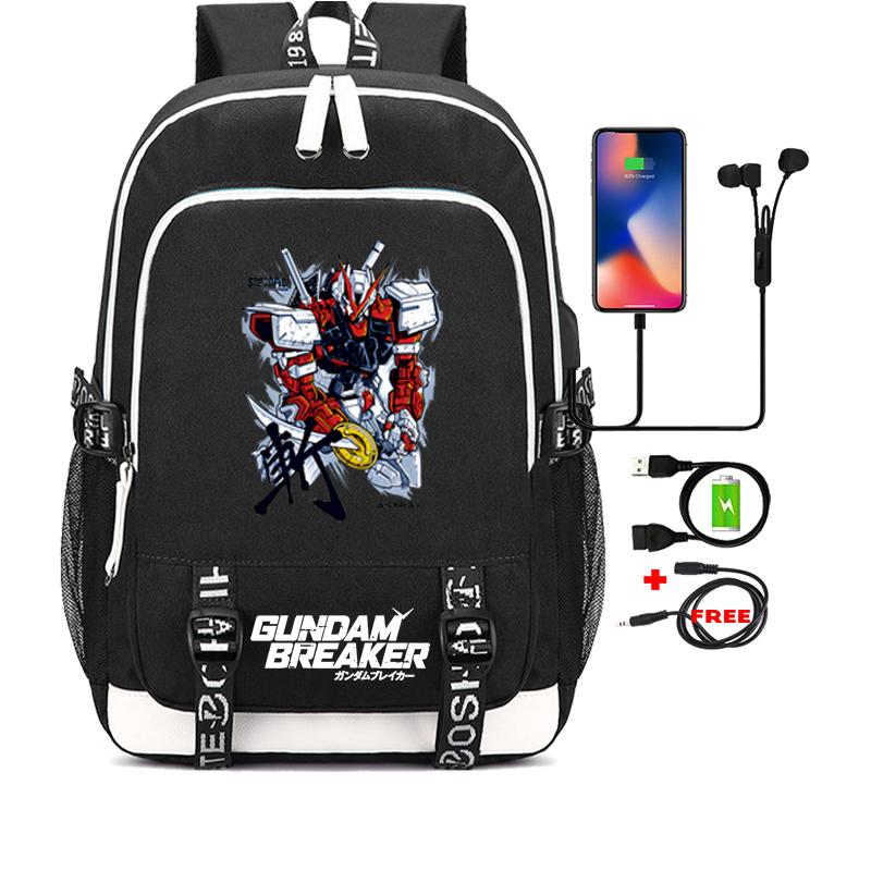 Imprimare Anime Casual Rucsac Umeri Pachet Genți pentru Fete Rucsac Laptop Mochila Rucsaci pentru studenți Rucsac
