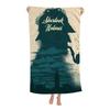 Classic Movie Sherlock Beach Towel Cartoon Cute Summer Kids Bath Pool Beach Towel Microfiber Absorbent for Swimming Travel