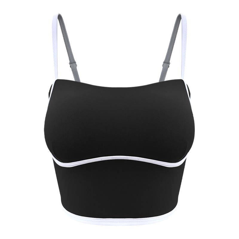 

Женский летний спортивный бюстгальтер с перекрестной спинкой, ударопрочный, для йоги и пилатеса Small