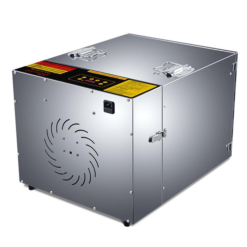 Multifunctional 6-Layer Stainless Steel Dehydrator for Fruits, Vegetables & Pet Snacks