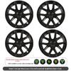 Tesla Model 3 Wheel Hub Caps & Rim Protectors for 17-25 Versions, 18-inch