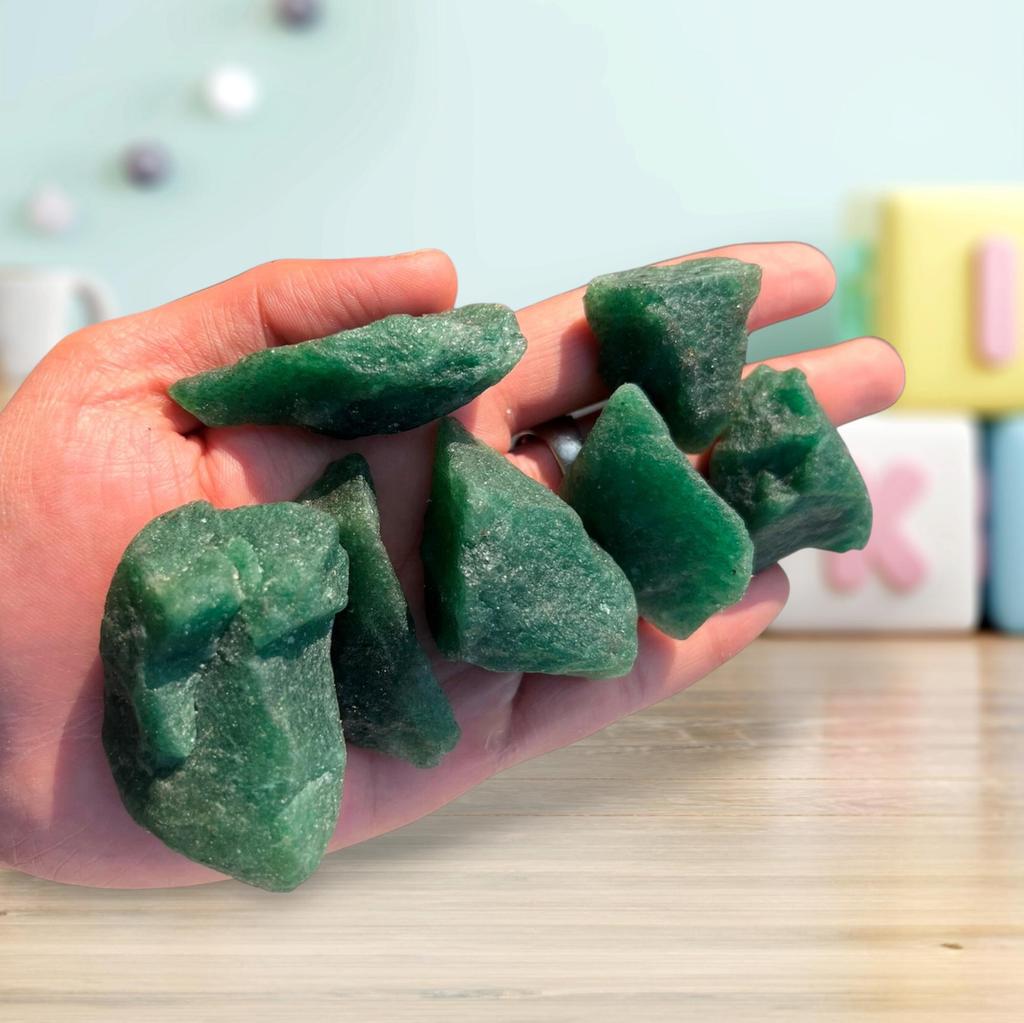 Natural Green Strawberry Quartz Gemstone Rough Healing Gemstone Rough, Raw Lot, Quartz Rough Lot, Gemstone Lot.